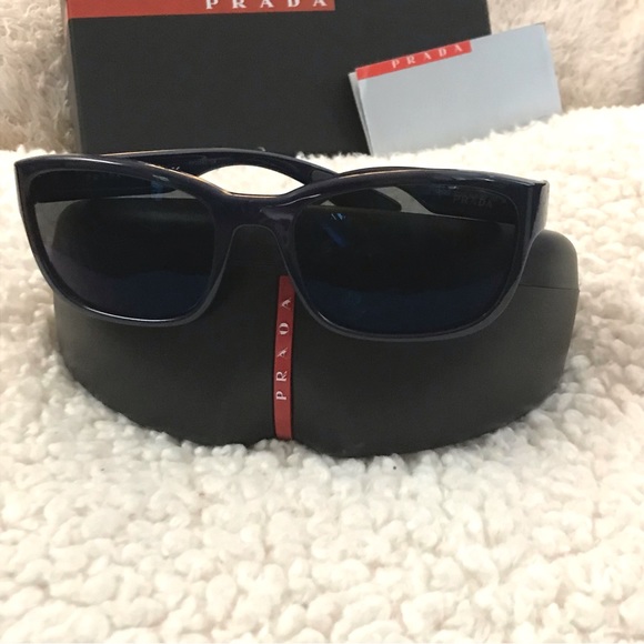 Authentic PRADA sunglasses for men NEW in case & gift set LUXURY BRAND GIFT - Picture 15 of 15